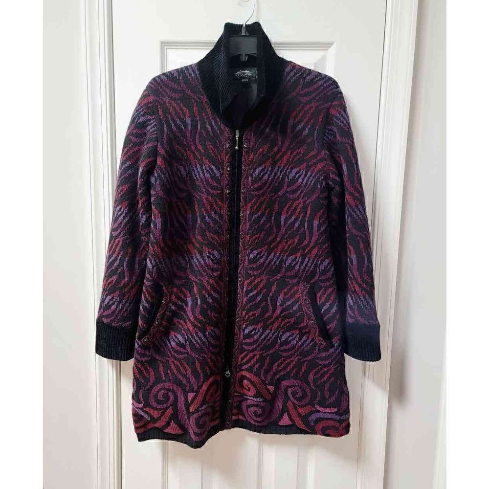 Icelandic Design Wool Blend Coat S